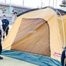うみかぜテラスで防災キャンプ　体温保持やトイレの重要性学ぶ