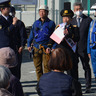 「ホズミン」が凱旋　一日警察署長に就任