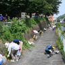 地域一丸、清掃活動に200人