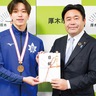 厚木市在住　森拓海さん　水泳３大会で入賞
