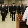 厳しい財政「必ず乗り切れる」　仕事納めで北川・名張市長が訓示