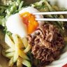夏野菜のシンプルレシピ「ナムルと甘辛牛肉のビビンバ」