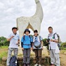 登山で小児がん啓蒙