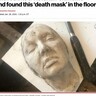 ヴィクトリア様式の住宅床下からデスマスク、発見した住人「片目が少し開いていた」（英）