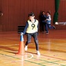 鬼ごっこで運動力アップ　飯田さんが幼少中で指導