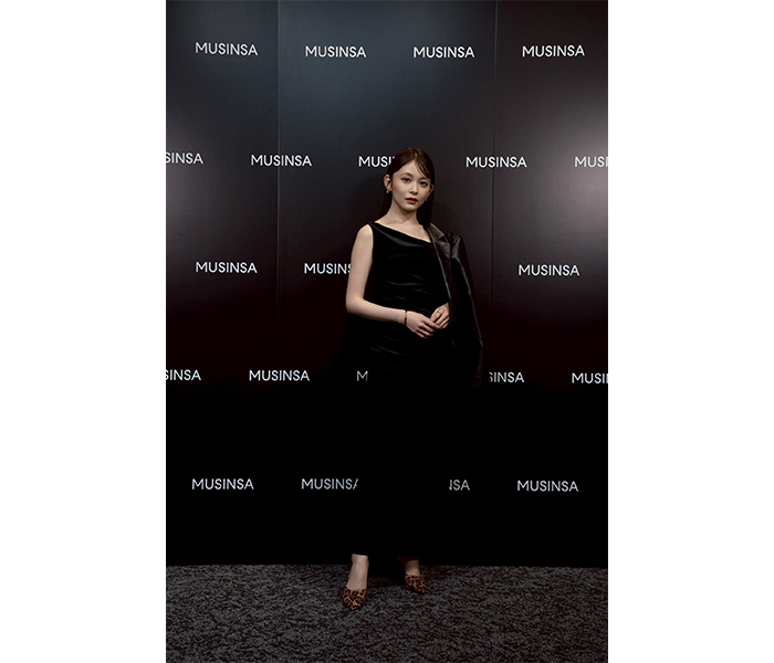 久間田琳加 イベント限定タオル 韓国No.1ファッションプラットフォーム”MUSINSA”のPOPUPイベント