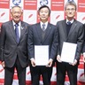 長年続く、福祉への思い　区内２企業から寄付