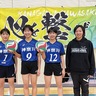 全国の舞台で躍動　塚越中から３人