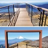 駒ヶ岳山頂　展望広場がリニューアル　「存分に景色を楽しんで」