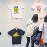 市民の描いたＴシャツ並ぶ　サルビアホールでアート展