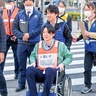 武蔵小杉駅周辺　５年ぶり帰宅困難者訓練　市民館へ要配慮者誘導