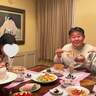 花田虎上、ひな祭りの日に食べた大好物を公開「豪華」「とっても美味しそう」の声