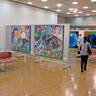 7月26日から28日まで二紀山口県支部展　会場には大作30点
