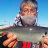 走水沖ビシアジ釣りで40cm頭に釣る人アジ90尾と絶好調【東京湾】