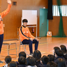 清水エスパルスの猪越優惟と佐々木智太郎の両GKが鹿児島の小学生と交流！「これまで一番苦労したことは？」の質問に2人は…