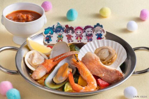 周央サンゴ×志摩スペイン村 3度目コラボは「七次元生徒会！」6人