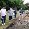 世界遺産登録10周年の「橋野鉄鉱山」　高炉場跡で見学路整備に伴う発掘調査実施中