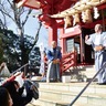 森浅間神社で豆まき　２月２日に節分祭