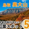 紅葉シーズン到来！奥大山のおすすめ紅葉スポット5選｜鳥取県江府町