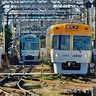 永福町駅ホームから望遠レンズ【駅ぶら】06京王電鉄414　井の頭線45