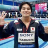 区内スイミング所属の田渕選手　世界選手権で好成績　競泳・400ｍ個人メドレーで